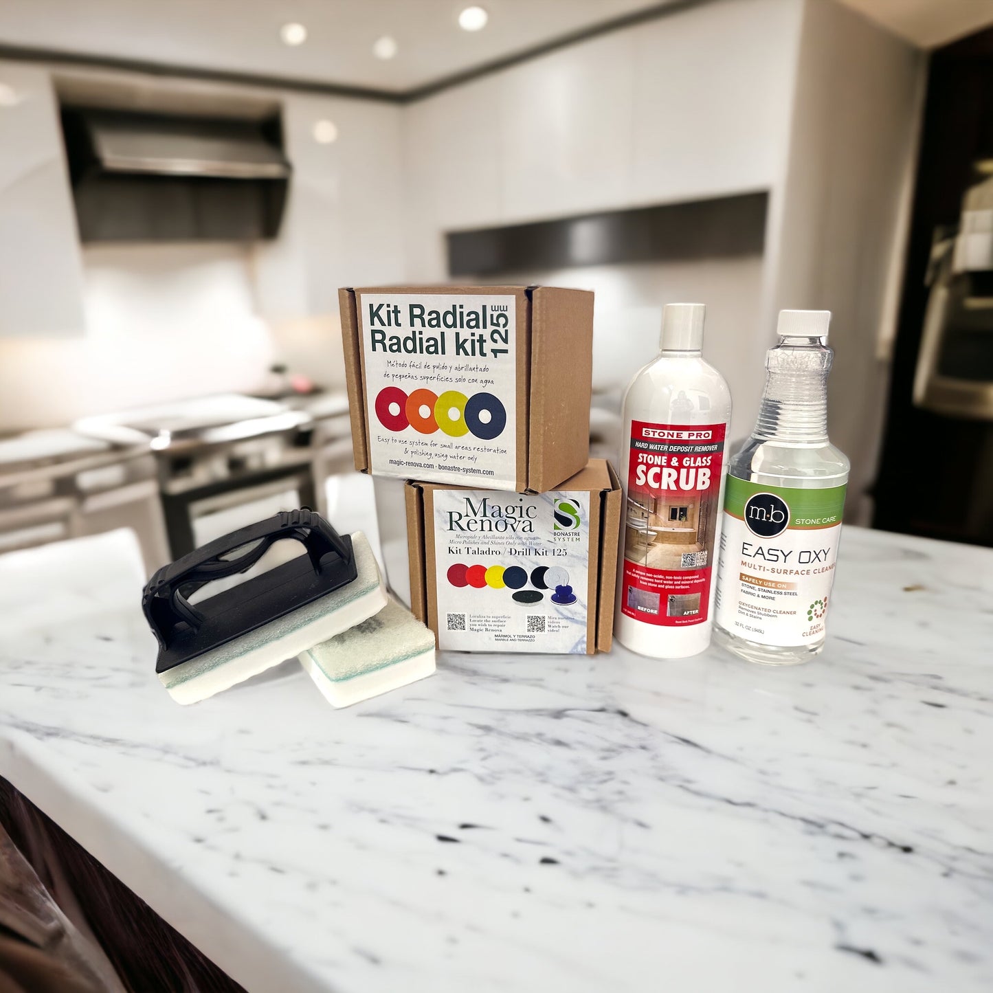 Ultimate Stone Polishing and Restoration Kit