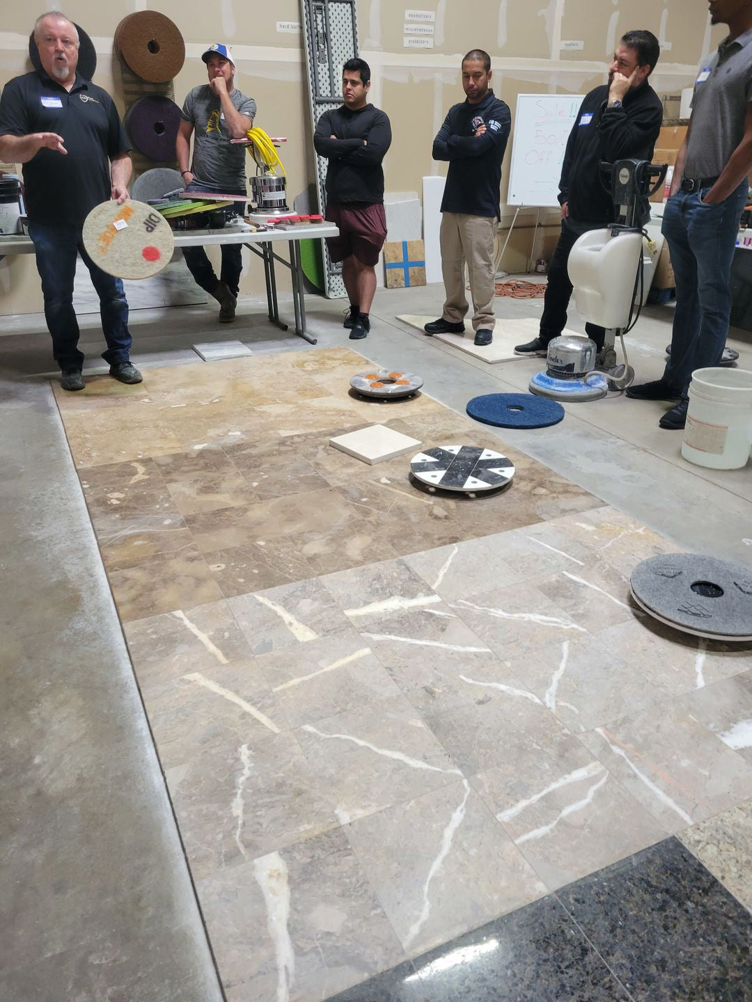 Stone Polishing Private Seminar