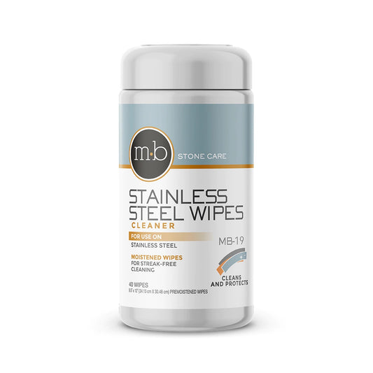 MB-19 Stainless Steel Wipes - Clean Center