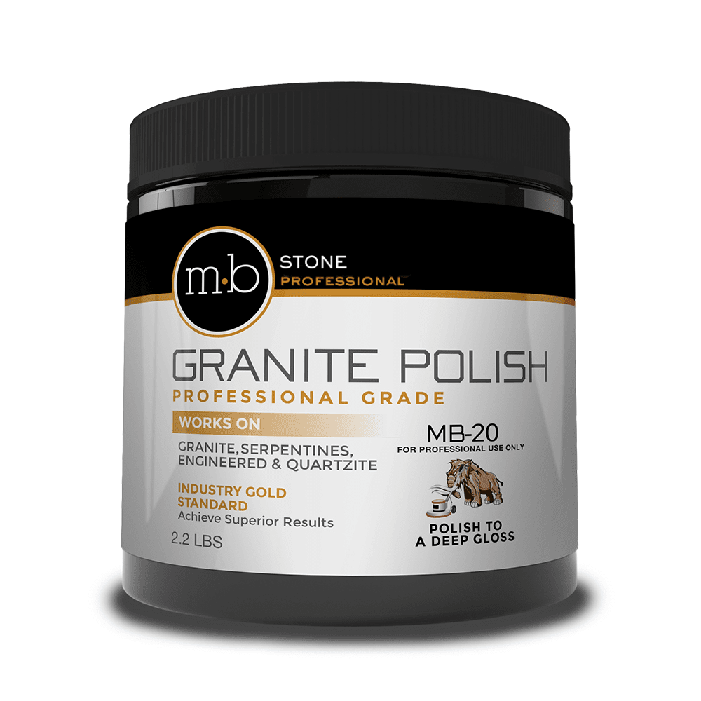 MB-20 Granite Polishing Cream - Clean Center