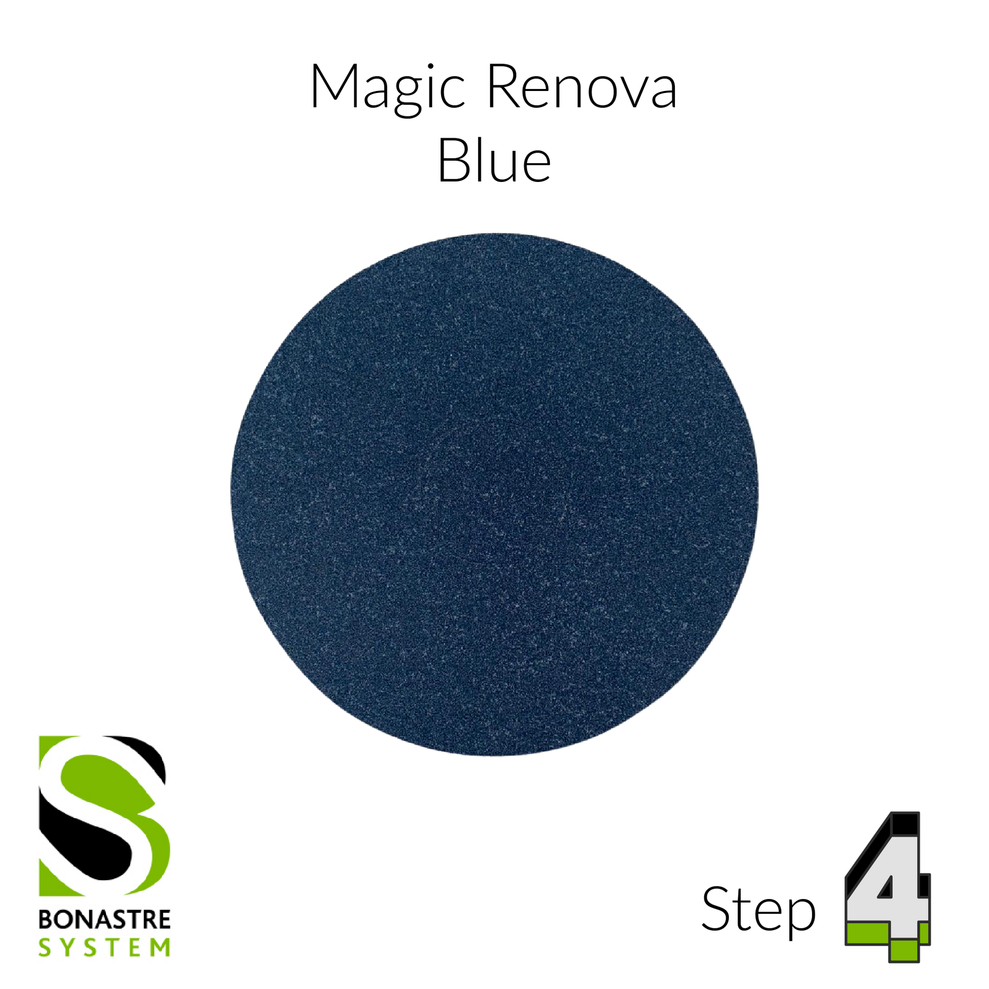 Bonastre Magic Renova 5" Single Discs For Natural Stone Polishing - Clean Center