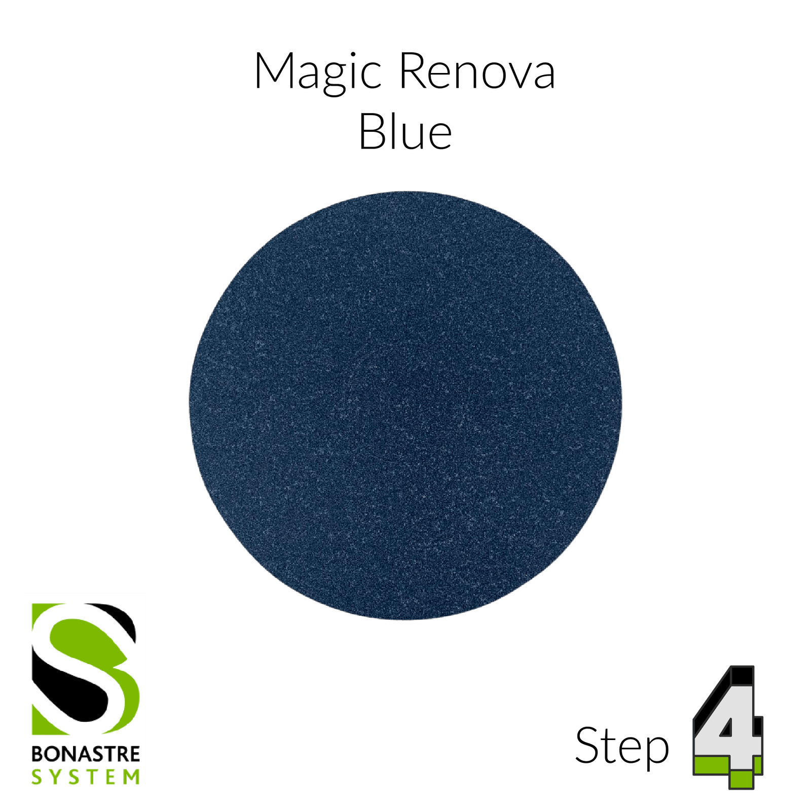 Bonastre Magic Renova 6" Single Discs For Natural Stone Polishing - Clean Center