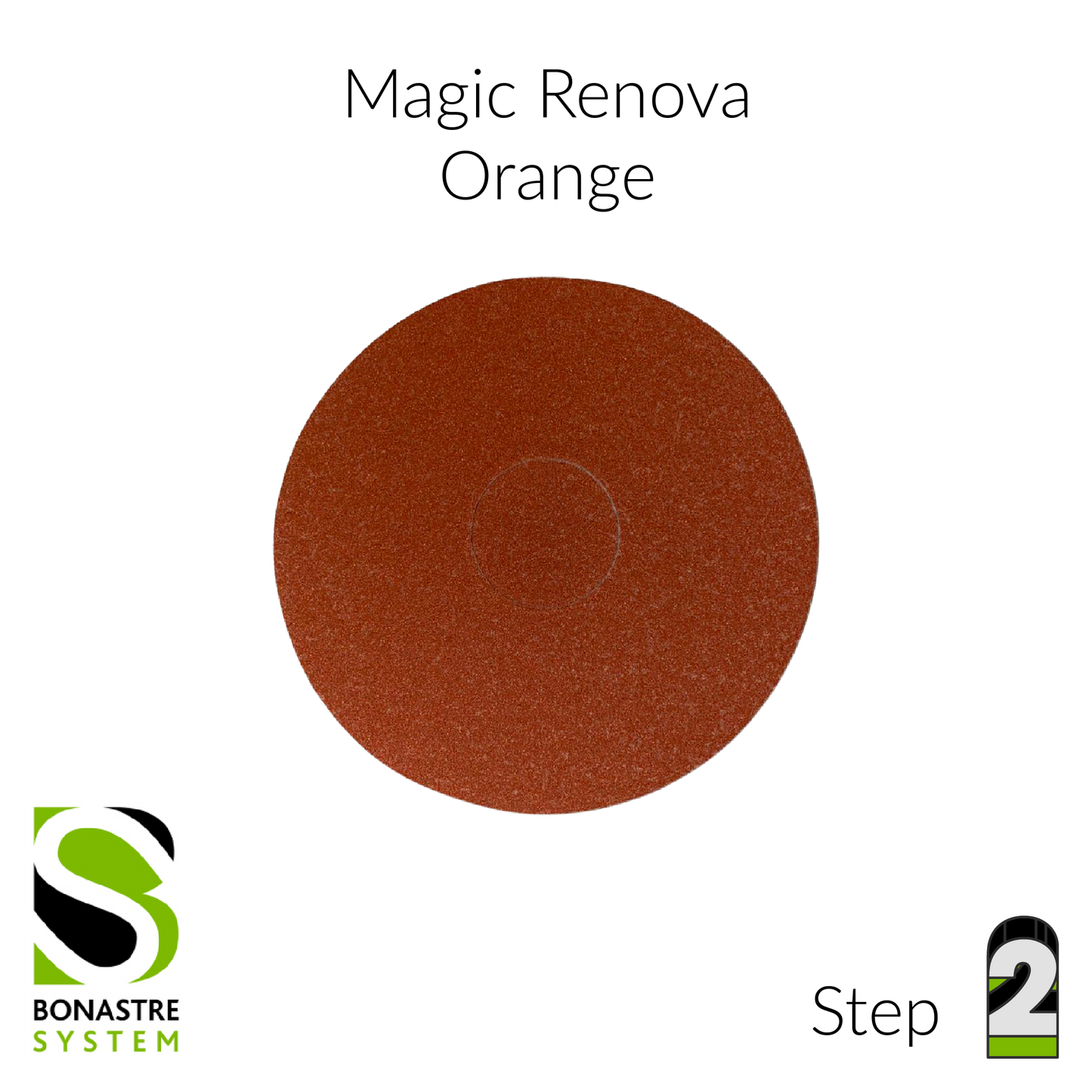 Bonastre Magic Renova 5" Single Discs For Natural Stone Polishing - Clean Center