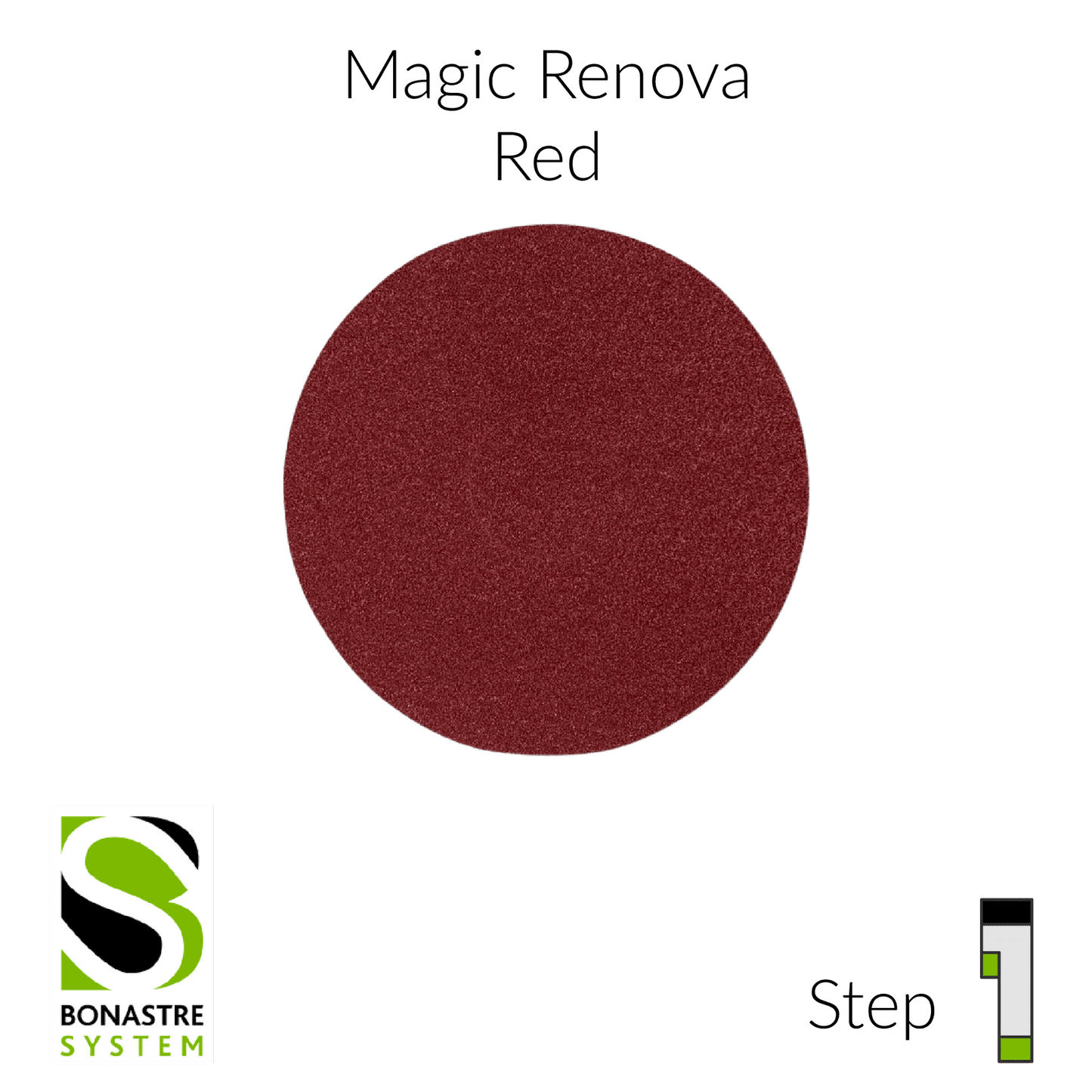 Bonastre Magic Renova 6" Single Discs For Natural Stone Polishing - Clean Center