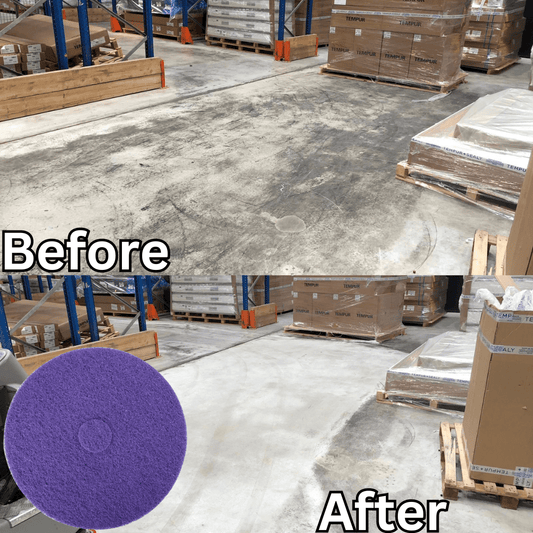 Bonastre Violet Xtreme Pad / Extra abrasive for extreme cleaning - Clean Center