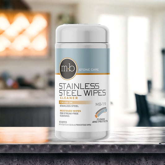 Stainless Steel Wipes I Stainless Steel Cleaner I MB Stone