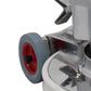 6" Shock absorbing Flip-Up Non-Marking Wheel