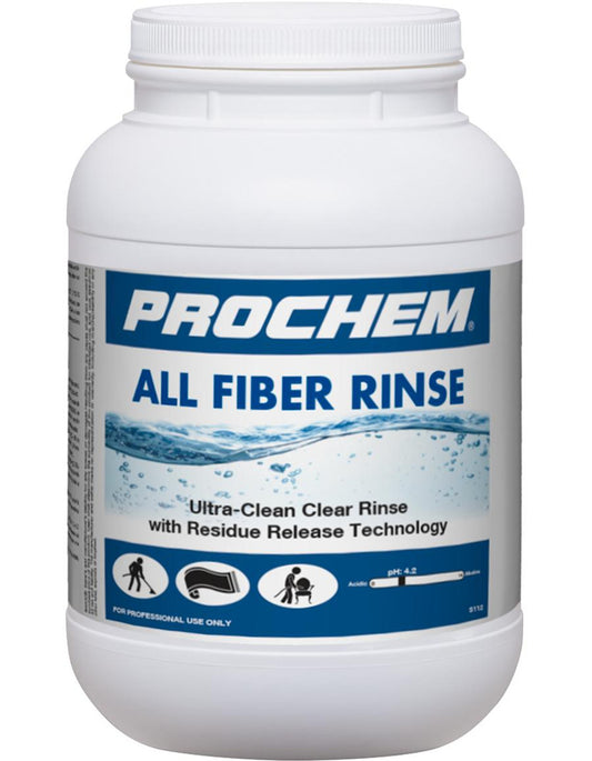 NEW~ Prochem Powder All Fiber Rinse 4.2 pH - 6 Pound Jar