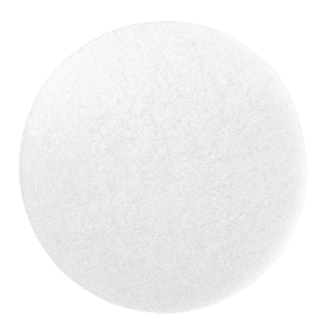 20" Forza White Polish Pad - Clean Center