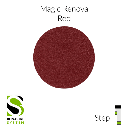Bonastre Magic Renova 6" Single Discs For Natural Stone Polishing - Clean Center